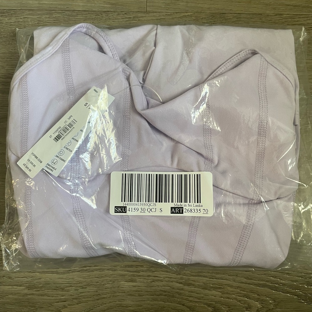 PINK Victoria's Secret Lavender Athletic romper